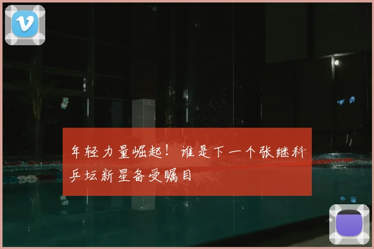 年轻力量崛起!谁是下一个张继科乒坛新星备受瞩目
